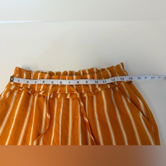 5 for $25- Orange and White Striped Pants made by Ci Sono - Picture 5 of 16